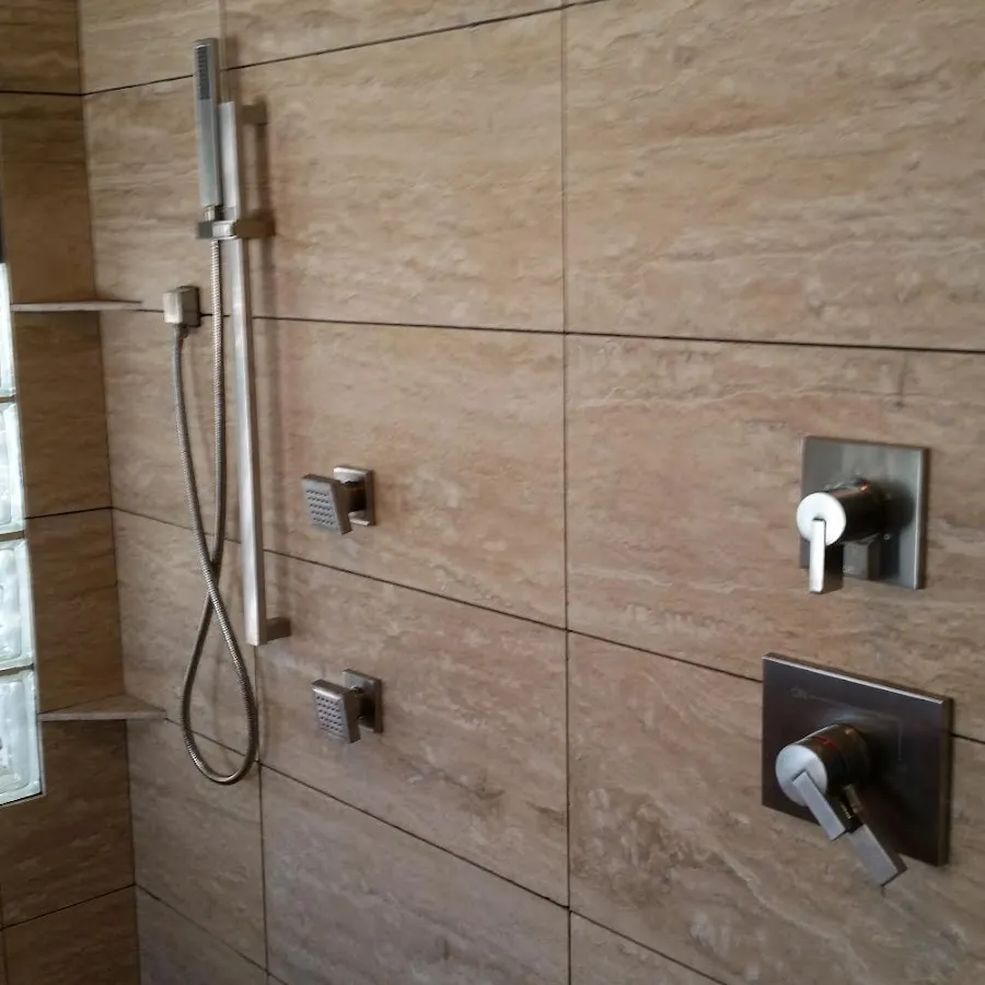 Shower fixture installation for Water Heater Replacement in South Miami